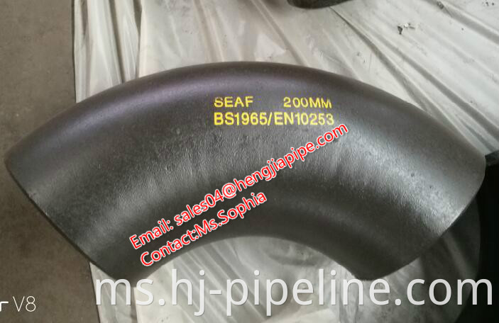 DN200 butt weld pipe elbow